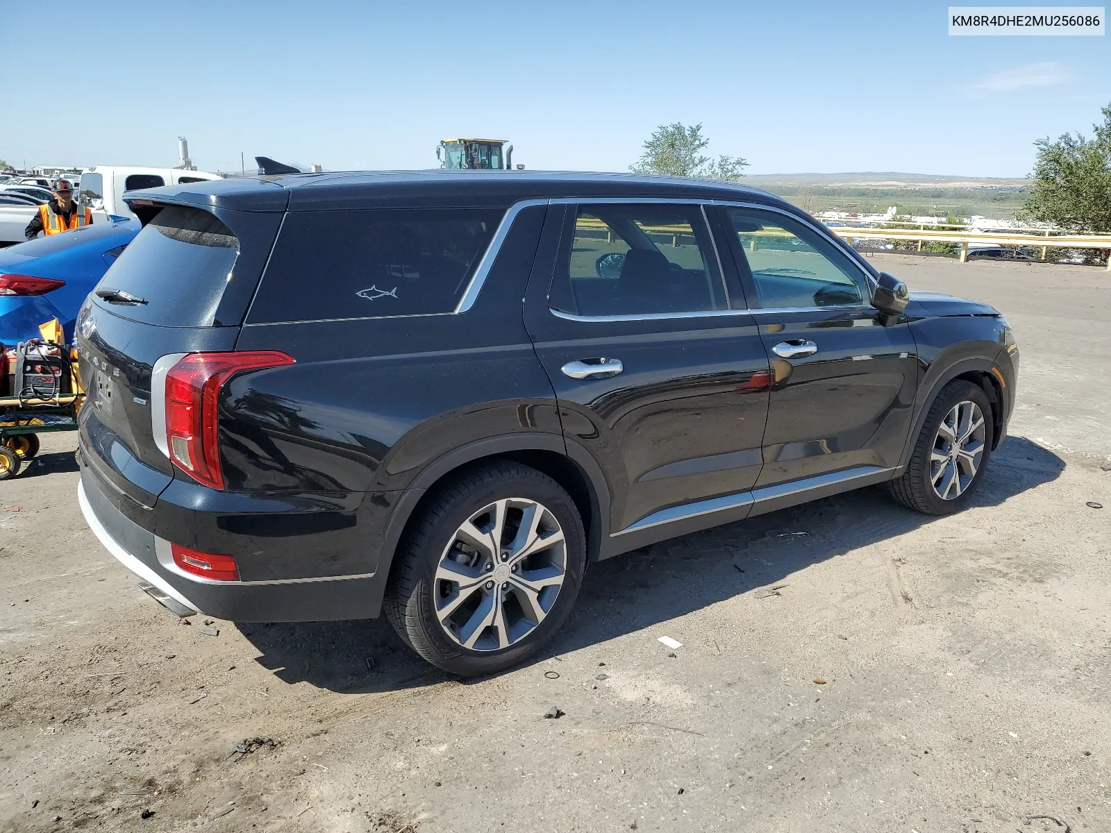 2021 Hyundai Palisade Sel VIN: KM8R4DHE2MU256086 Lot: 66346954