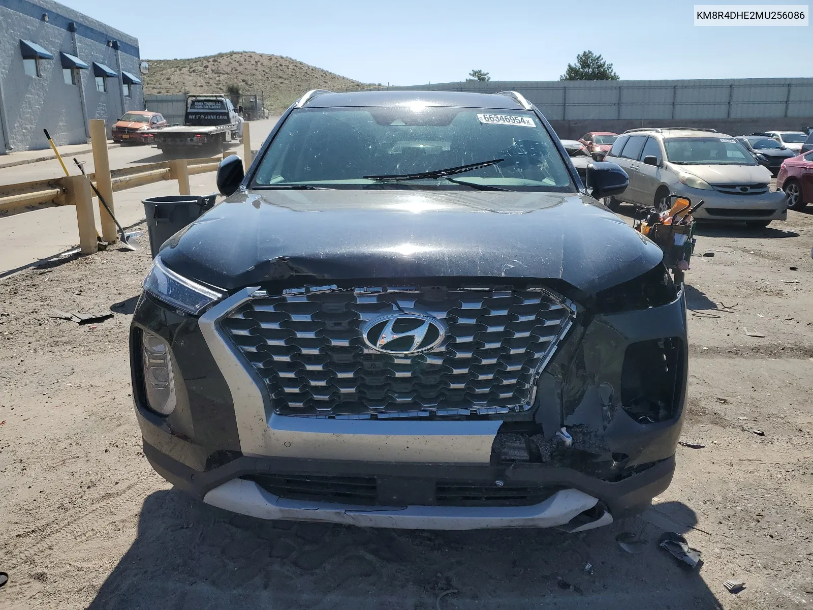 2021 Hyundai Palisade Sel VIN: KM8R4DHE2MU256086 Lot: 66346954