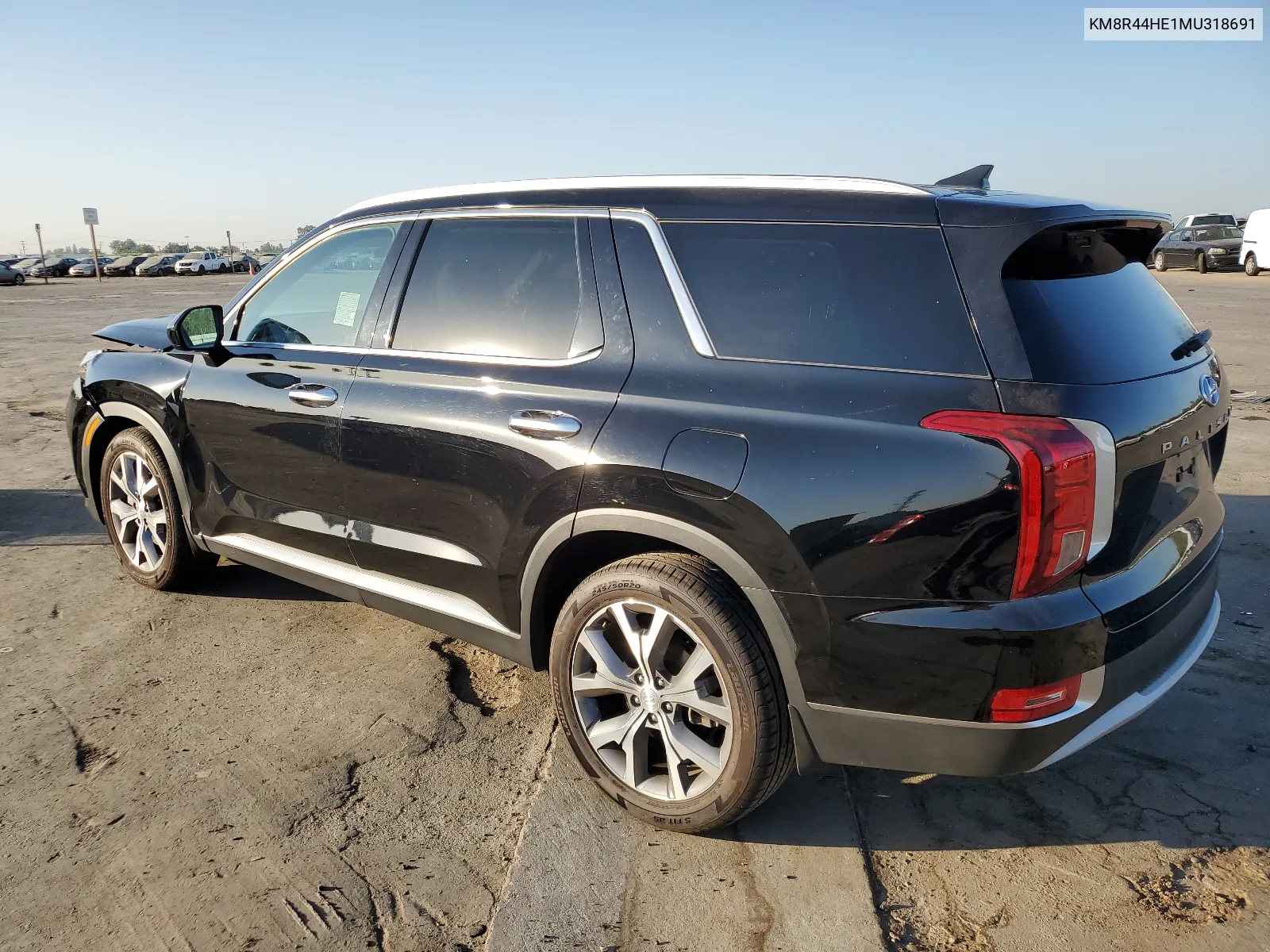 2021 Hyundai Palisade Sel VIN: KM8R44HE1MU318691 Lot: 66522444