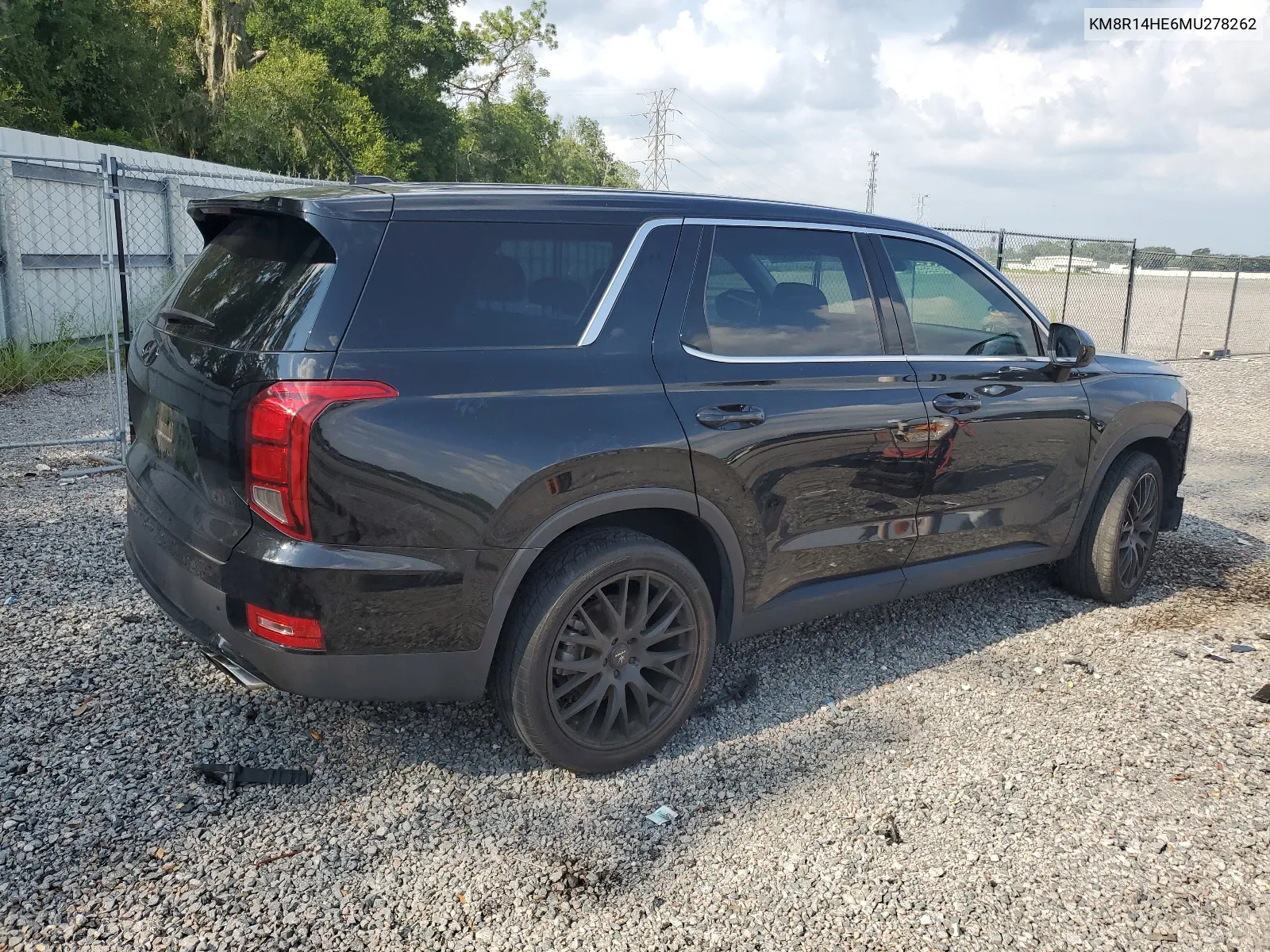 2021 Hyundai Palisade Se VIN: KM8R14HE6MU278262 Lot: 66848374