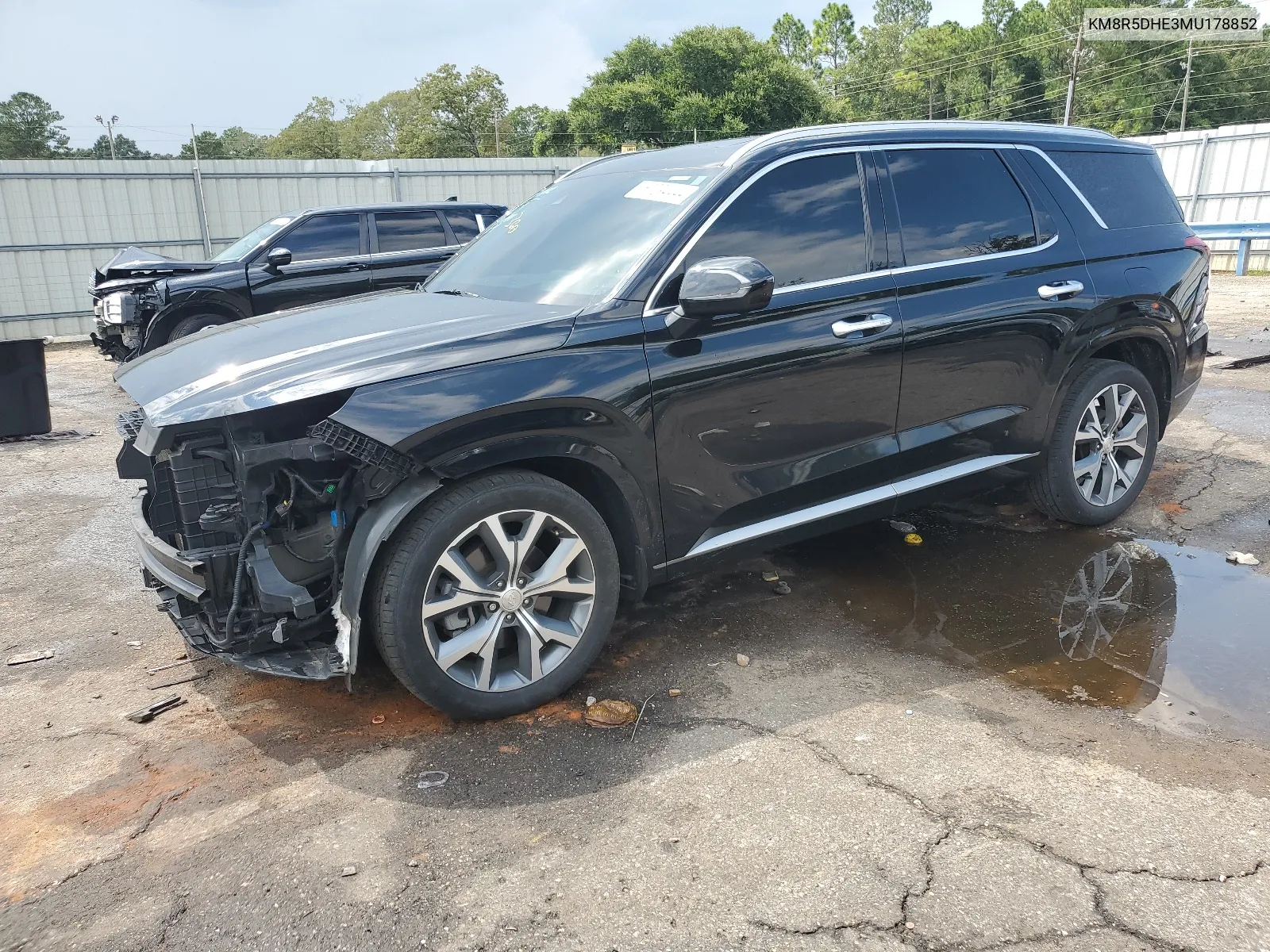 2021 Hyundai Palisade Limited VIN: KM8R5DHE3MU178852 Lot: 67294444