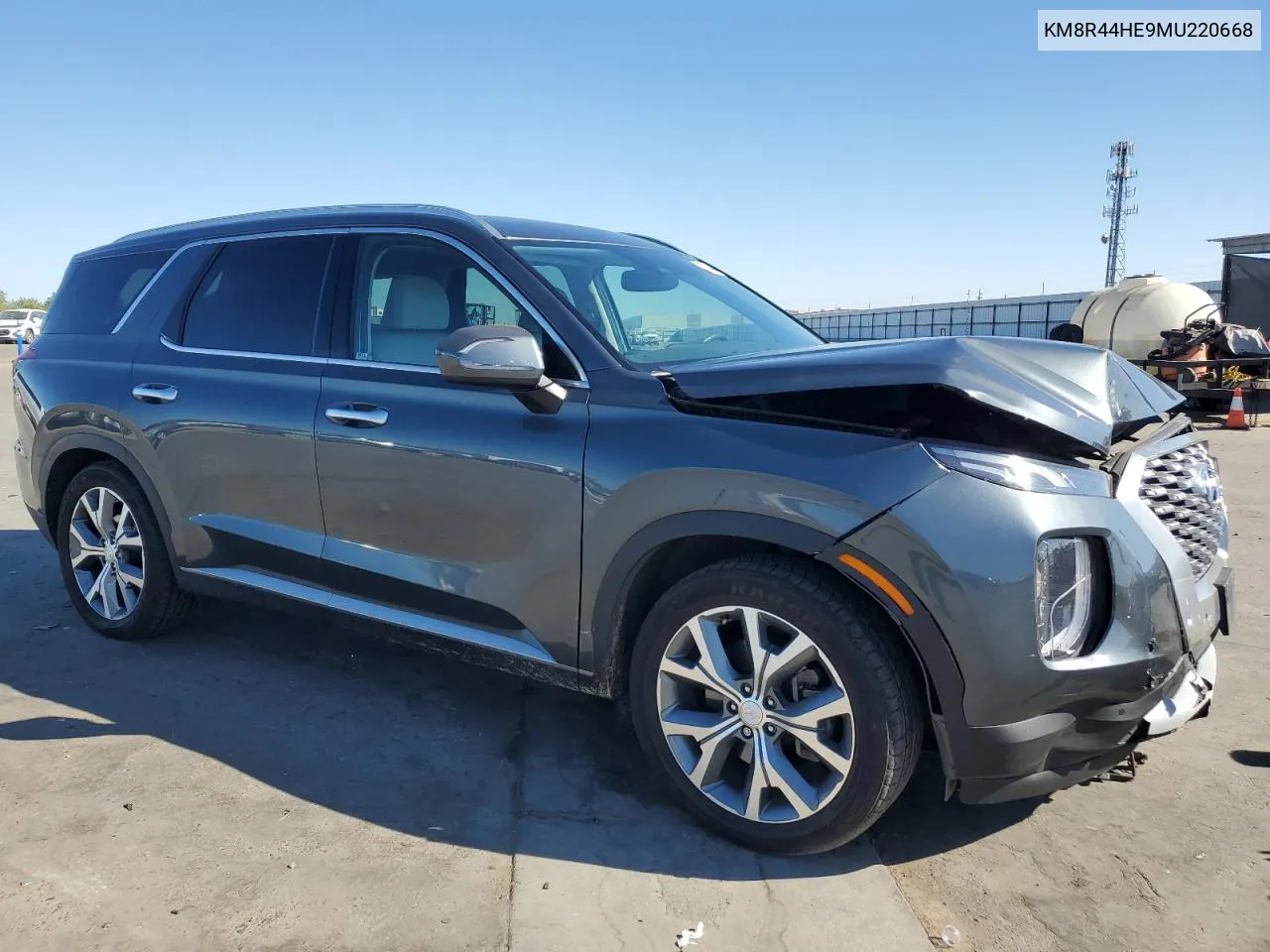 2021 Hyundai Palisade Sel VIN: KM8R44HE9MU220668 Lot: 67414304