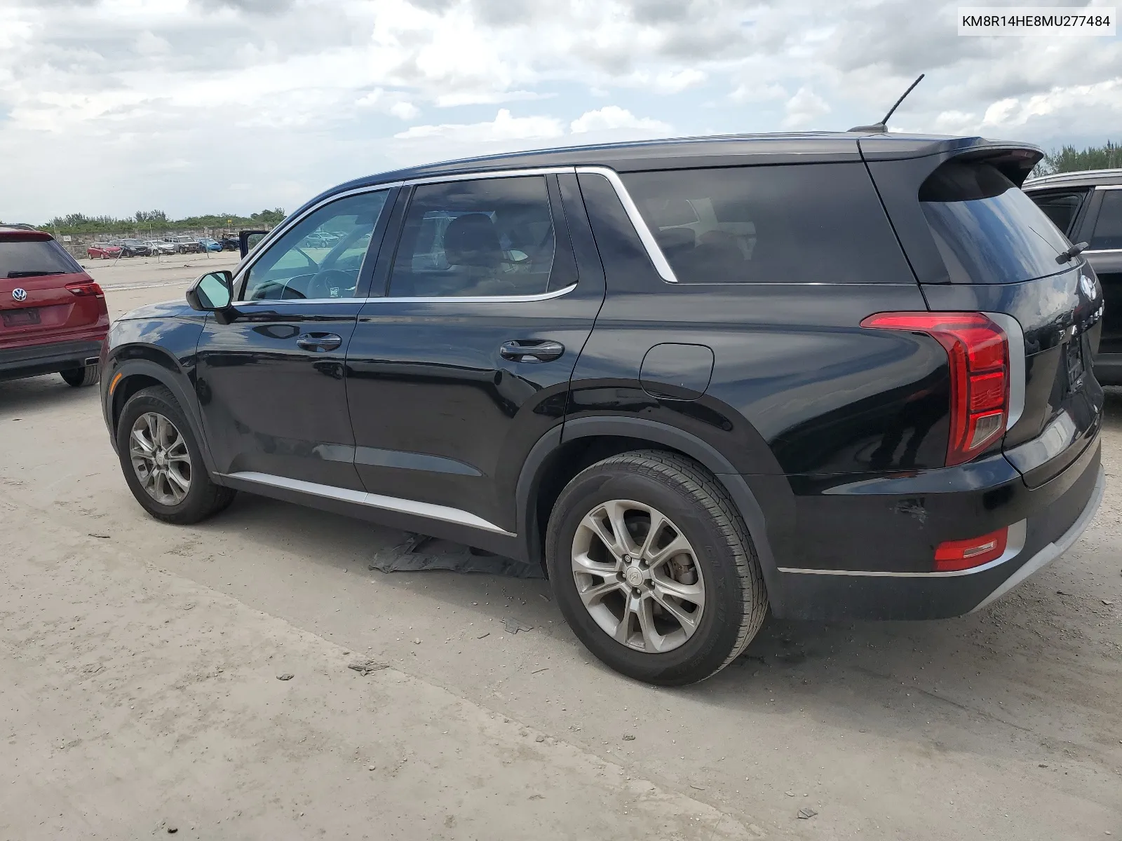 KM8R14HE8MU277484 2021 Hyundai Palisade Se