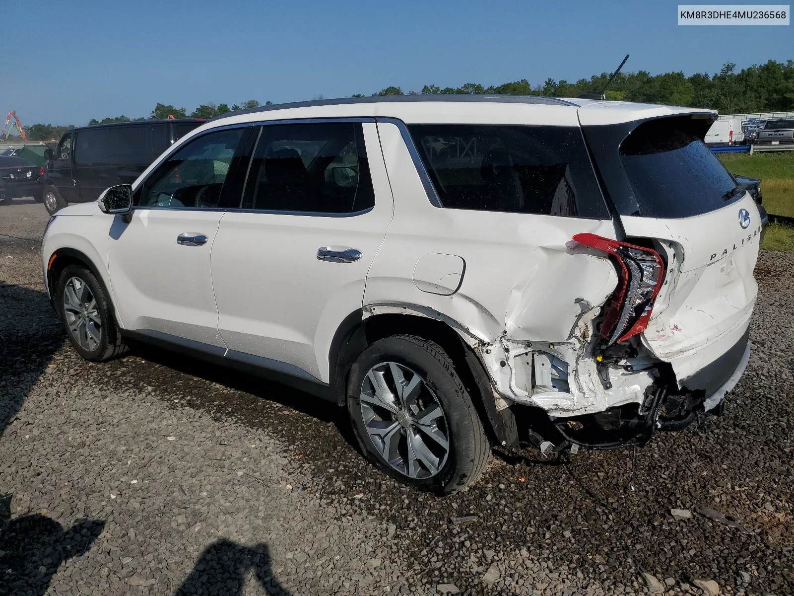 KM8R3DHE4MU236568 2021 Hyundai Palisade Sel