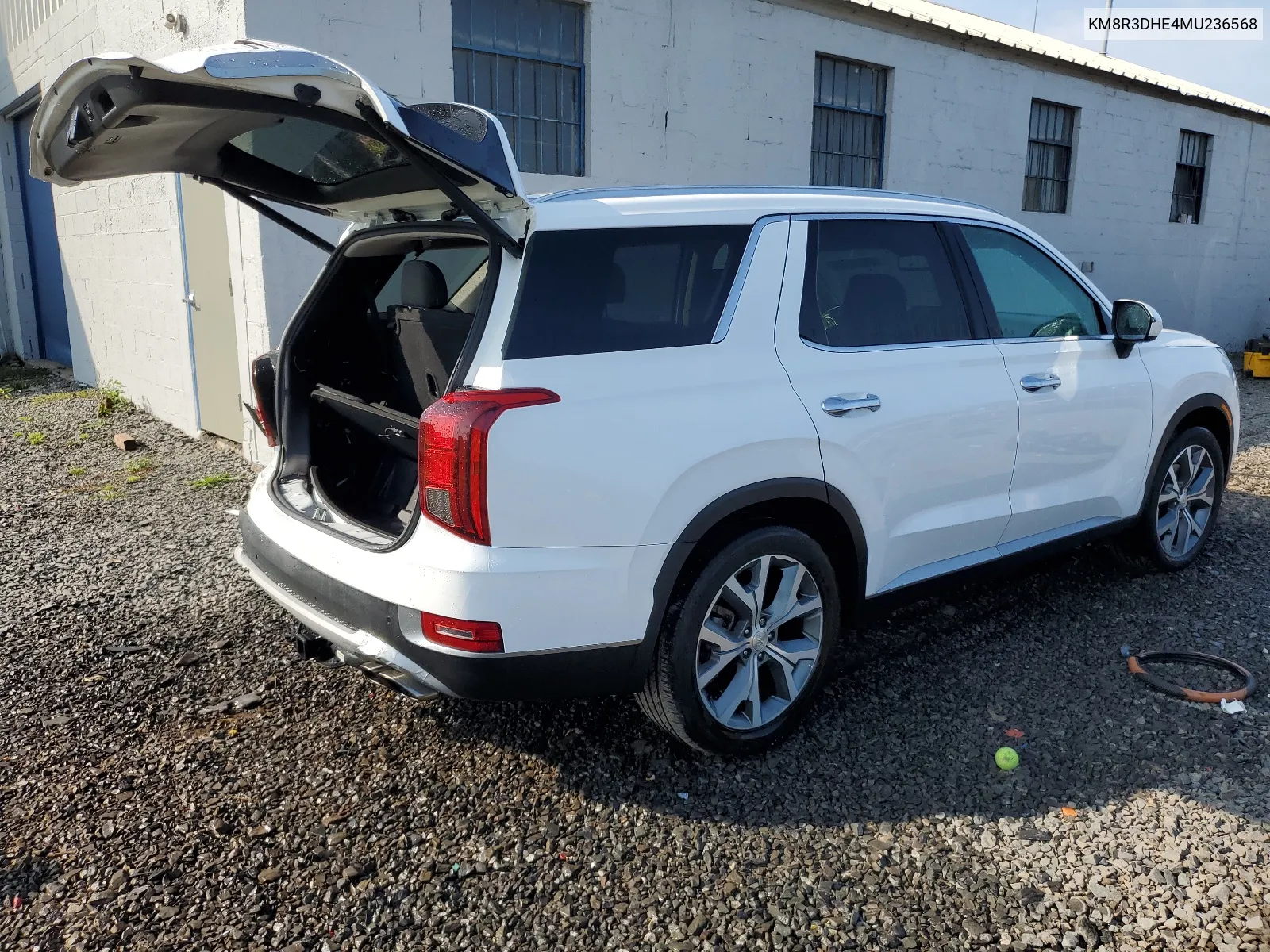 2021 Hyundai Palisade Sel VIN: KM8R3DHE4MU236568 Lot: 68272204