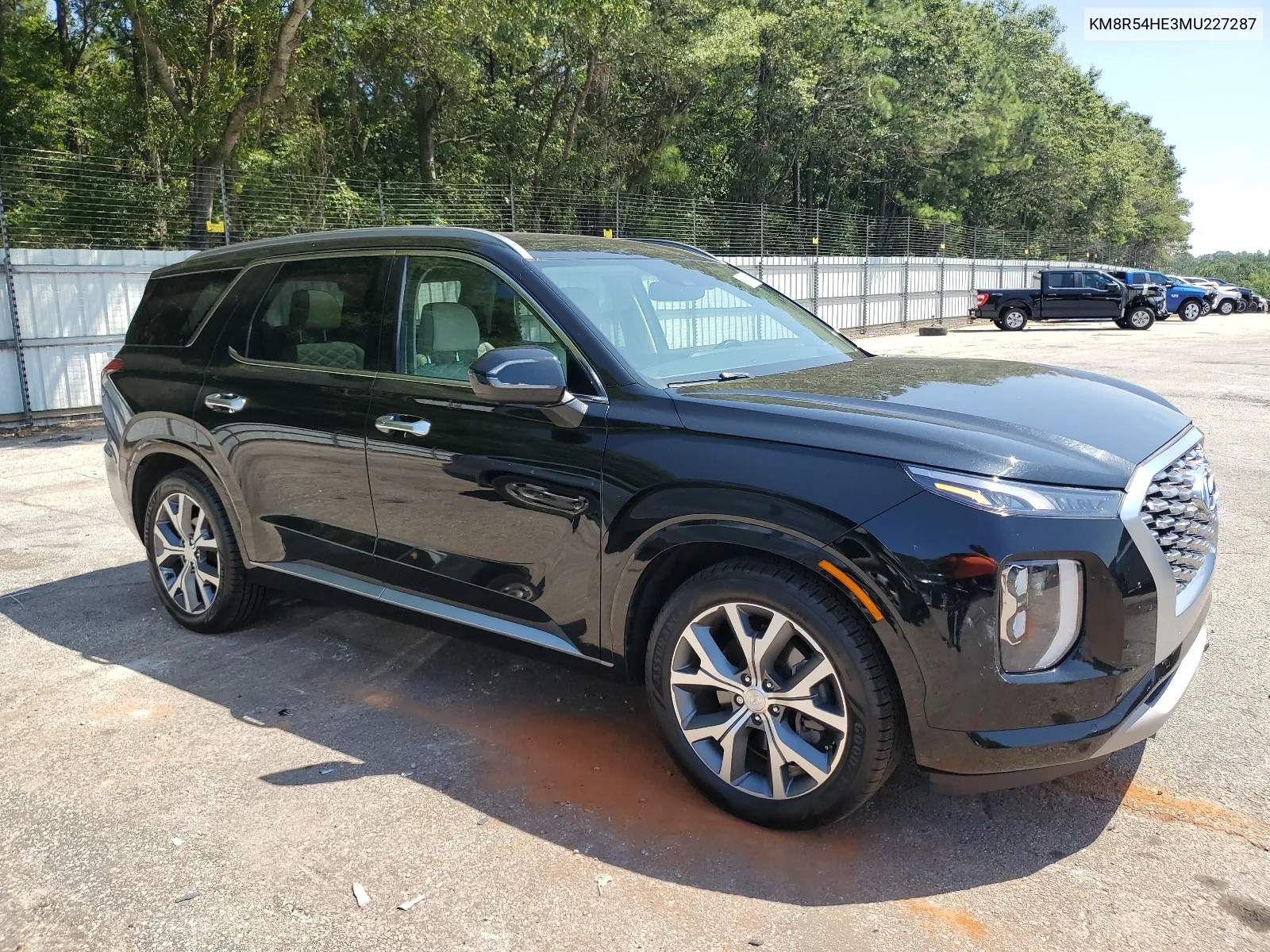 KM8R54HE3MU227287 2021 Hyundai Palisade Limited