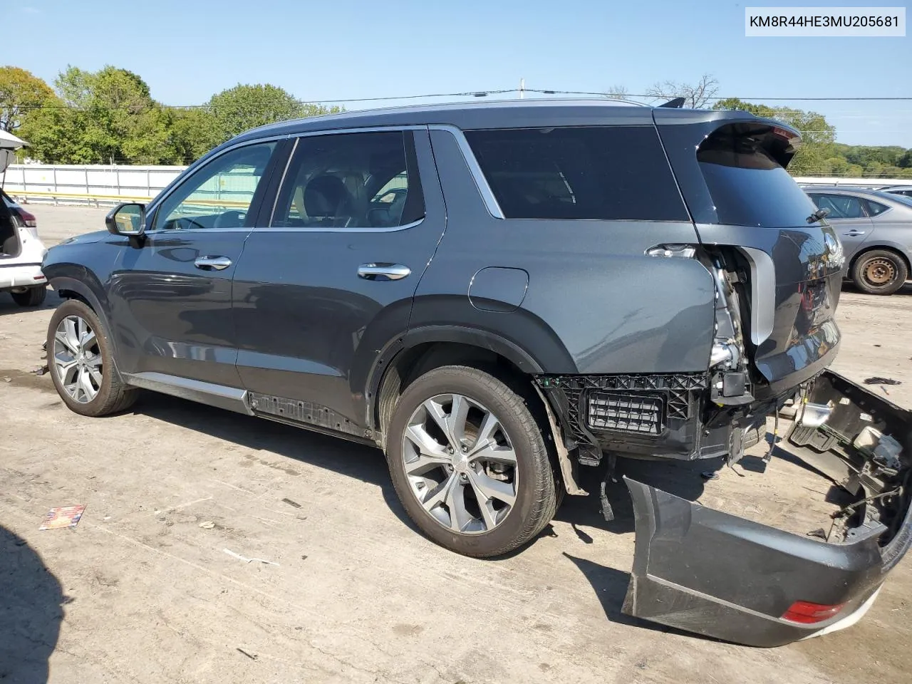 KM8R44HE3MU205681 2021 Hyundai Palisade Sel