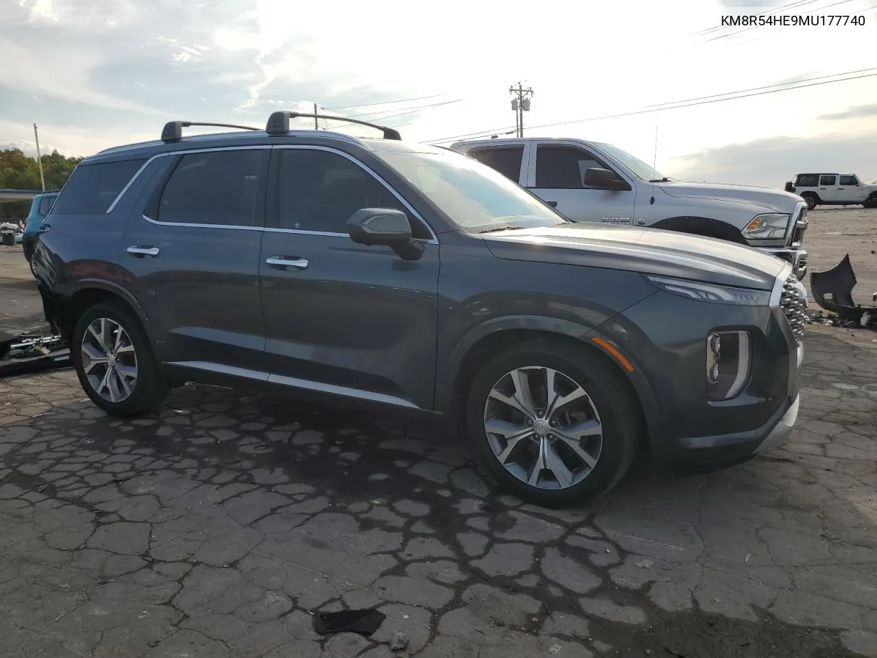 2021 Hyundai Palisade Limited VIN: KM8R54HE9MU177740 Lot: 69836714