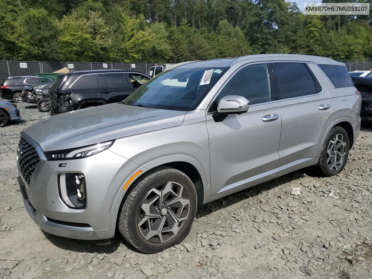 KM8R7DHE7MU253207 2021 Hyundai Palisade Calligraphy