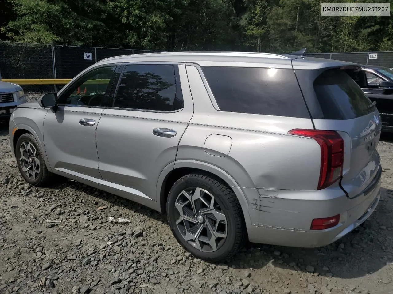 KM8R7DHE7MU253207 2021 Hyundai Palisade Calligraphy