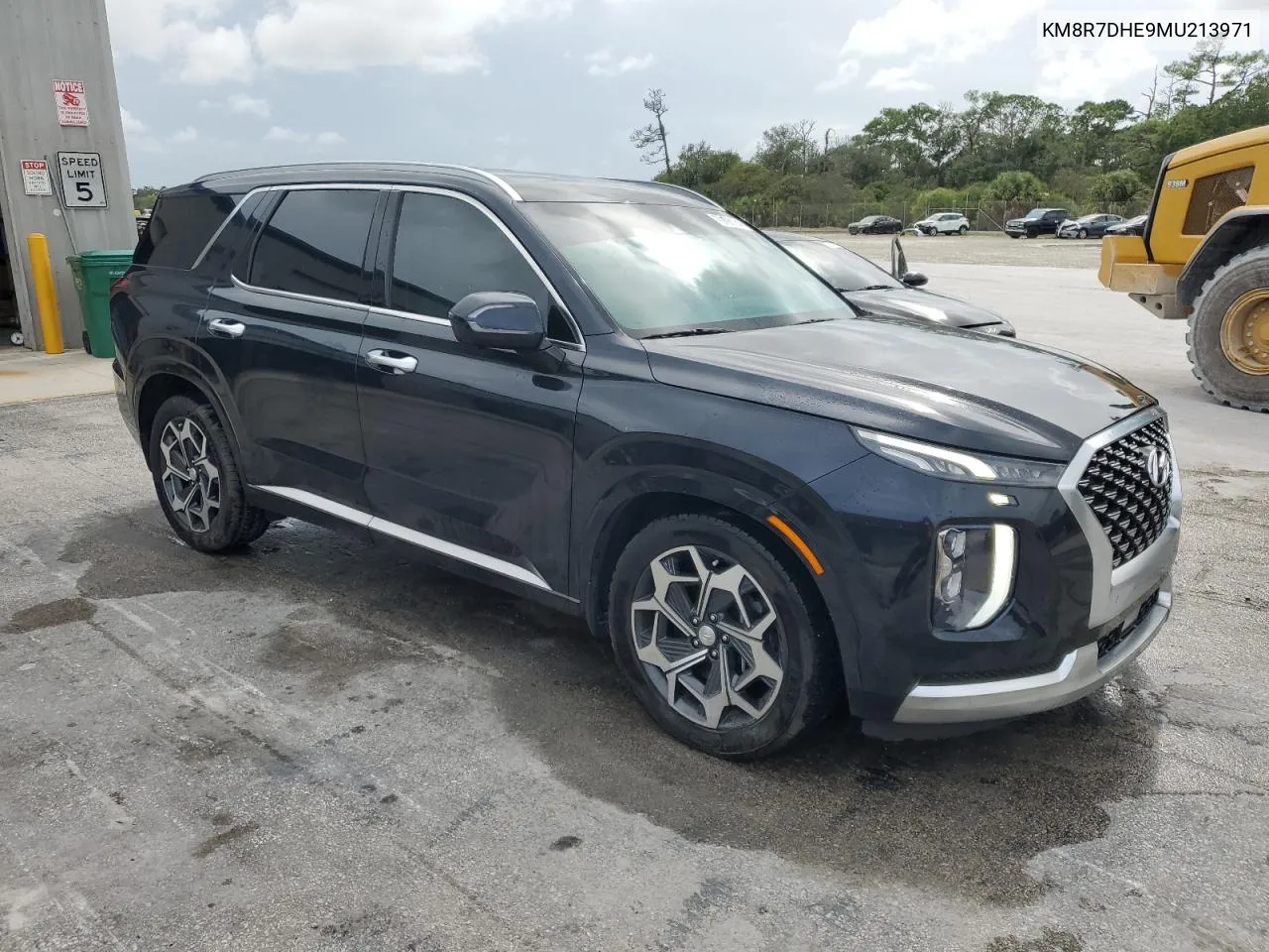 KM8R7DHE9MU213971 2021 Hyundai Palisade Calligraphy