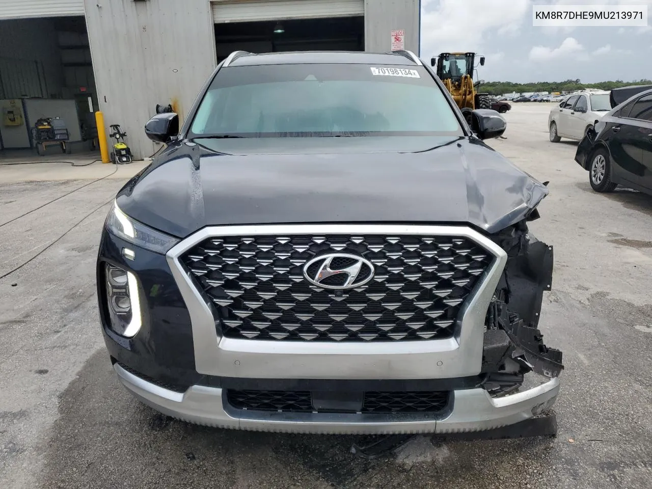 KM8R7DHE9MU213971 2021 Hyundai Palisade Calligraphy