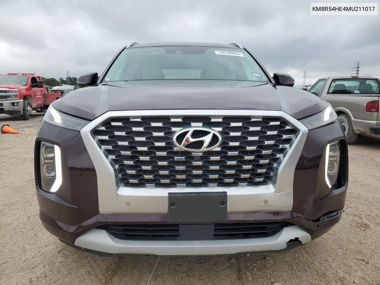 KM8R54HE4MU211017 2021 Hyundai Palisade Limited