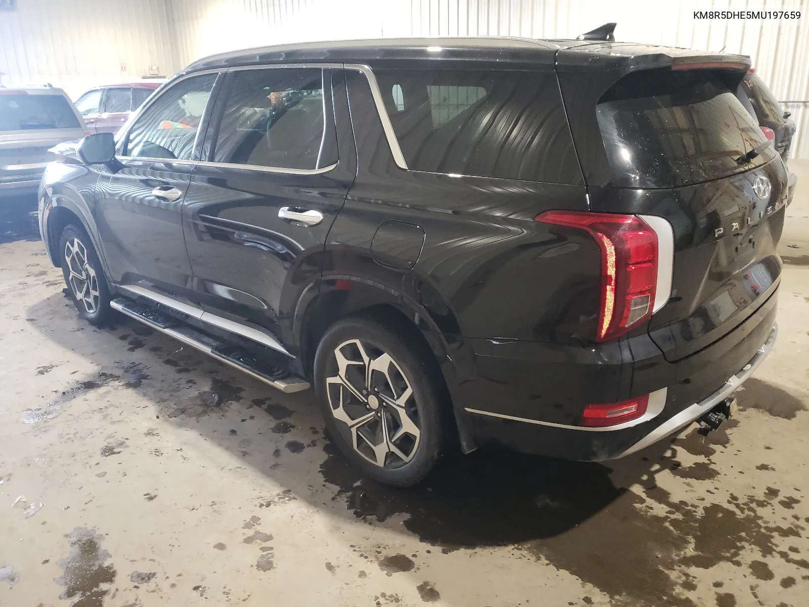 2021 Hyundai Palisade Limited VIN: KM8R5DHE5MU197659 Lot: 70308542