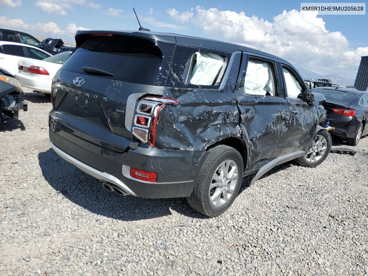 2021 Hyundai Palisade Se VIN: KM8R1DHE9MU205628 Lot: 70400554