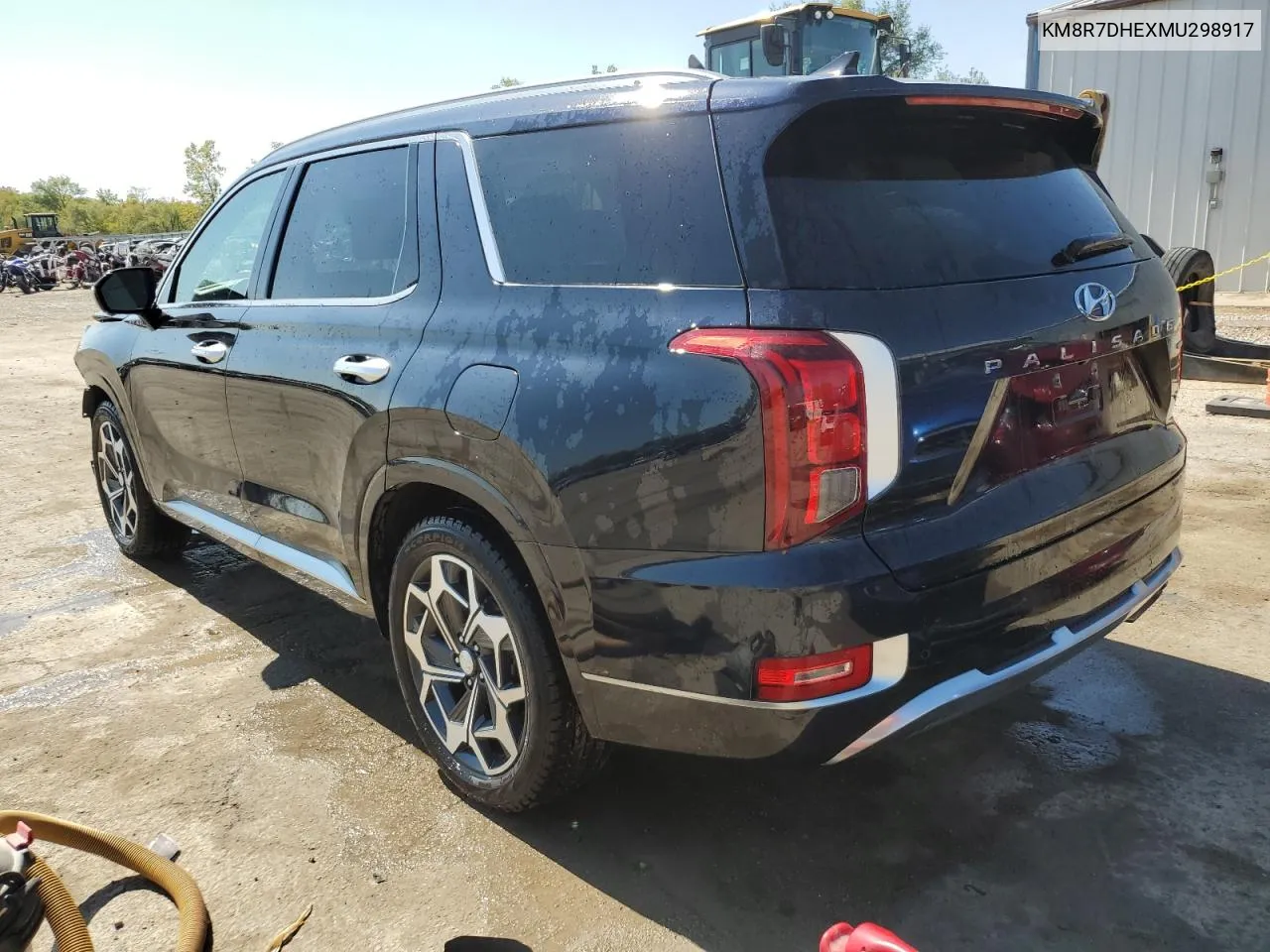 2021 Hyundai Palisade Calligraphy VIN: KM8R7DHEXMU298917 Lot: 71307524