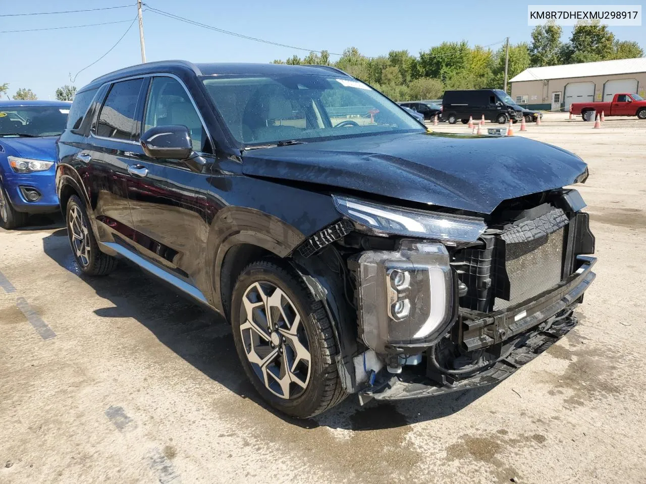 2021 Hyundai Palisade Calligraphy VIN: KM8R7DHEXMU298917 Lot: 71307524