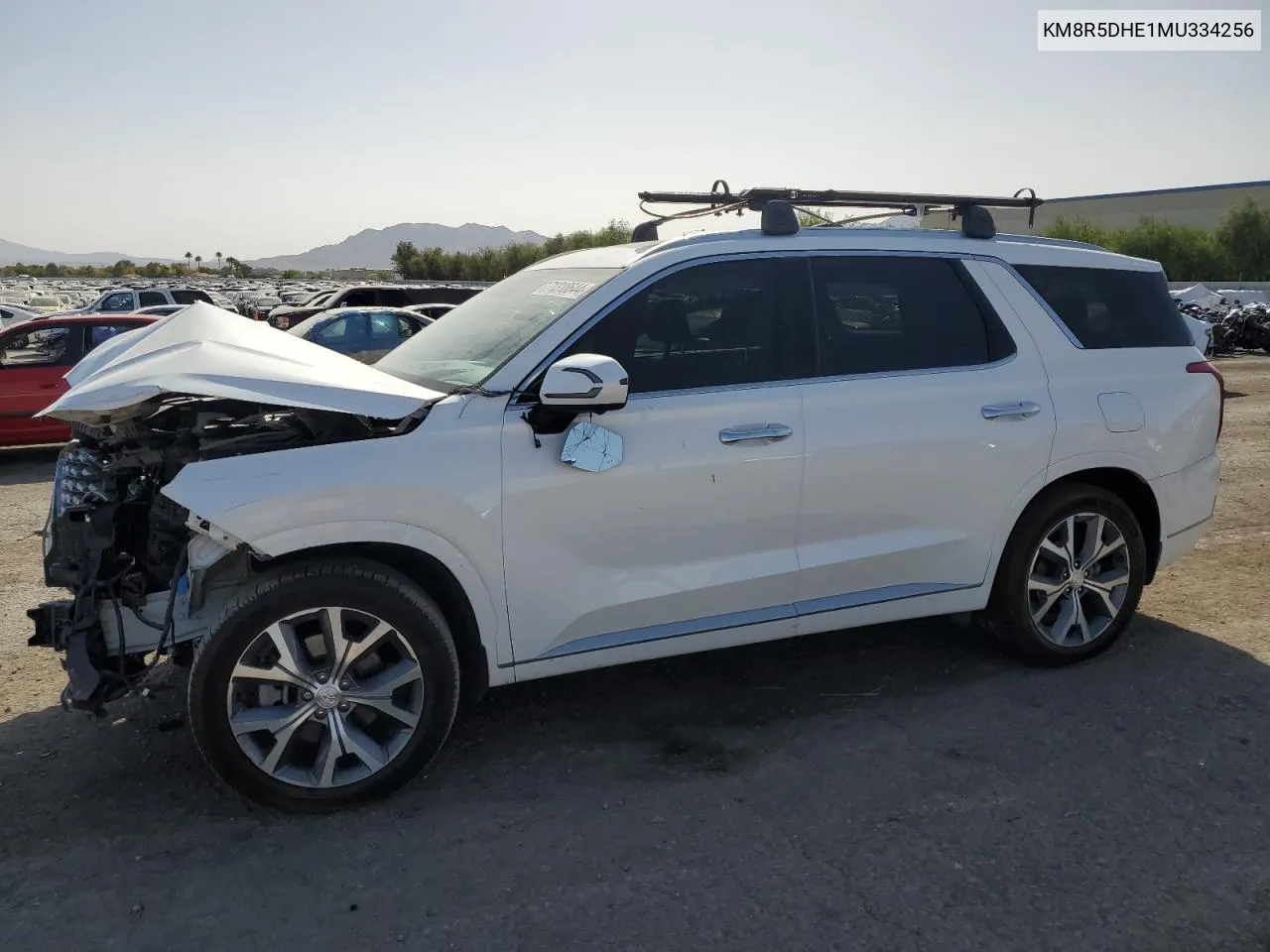 KM8R5DHE1MU334256 2021 Hyundai Palisade Limited