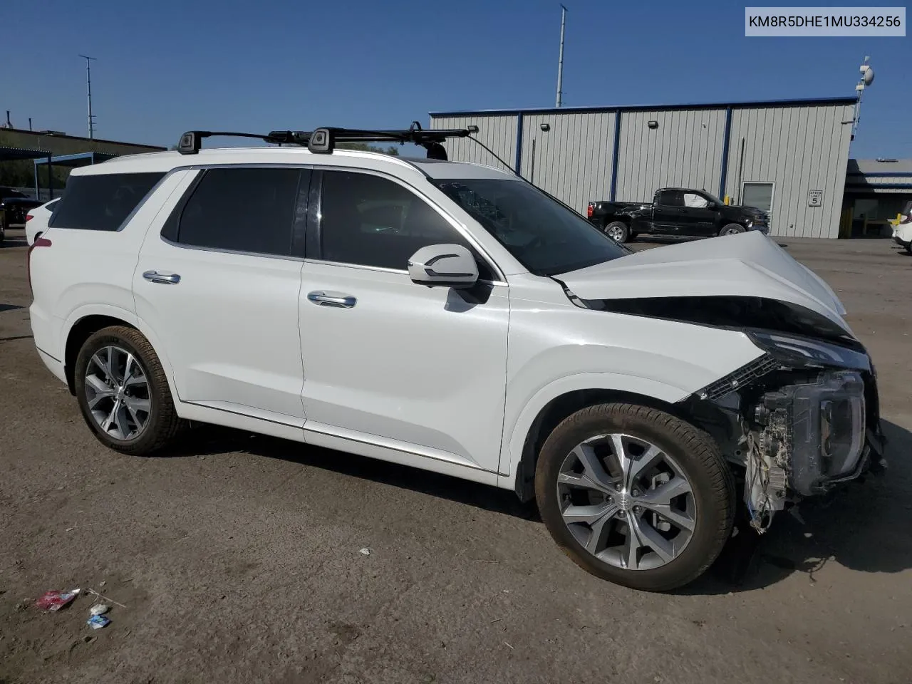 2021 Hyundai Palisade Limited VIN: KM8R5DHE1MU334256 Lot: 71318644