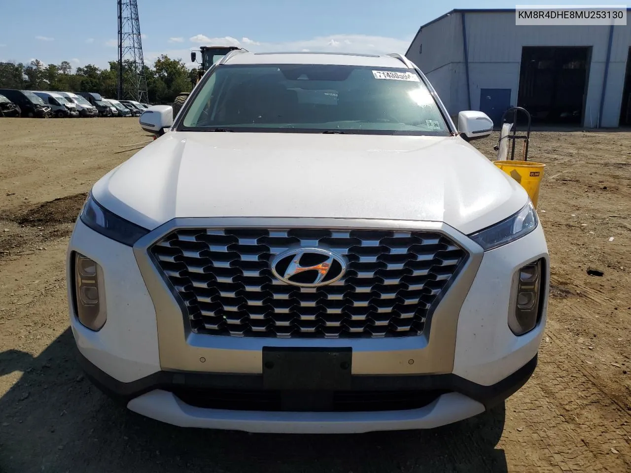 KM8R4DHE8MU253130 2021 Hyundai Palisade Sel