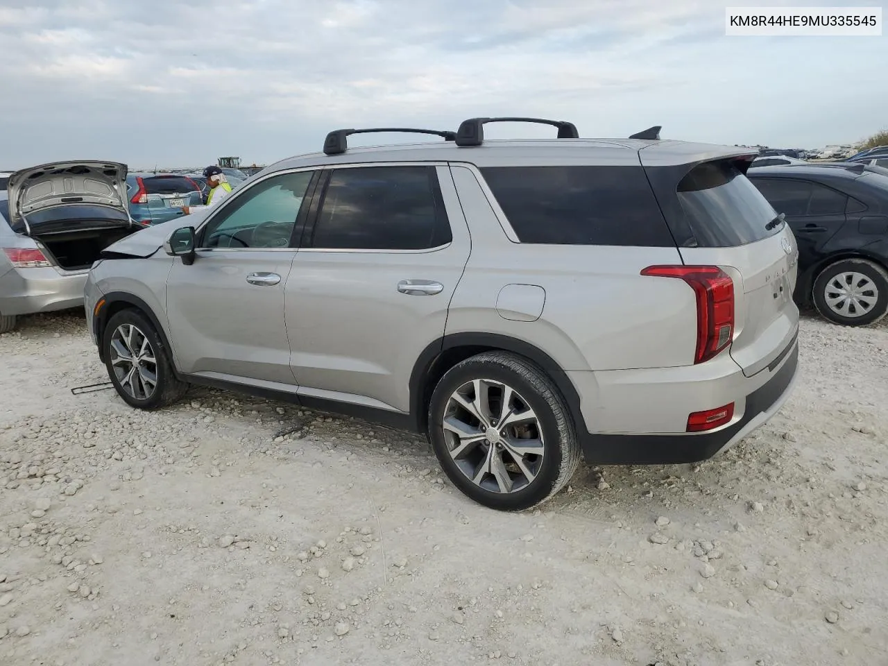 2021 Hyundai Palisade Sel VIN: KM8R44HE9MU335545 Lot: 71489434