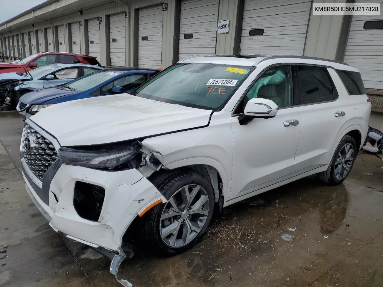 2021 Hyundai Palisade Limited VIN: KM8R5DHE5MU217828 Lot: 72571204