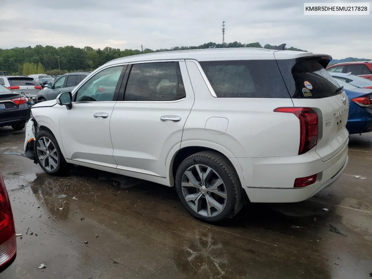 2021 Hyundai Palisade Limited VIN: KM8R5DHE5MU217828 Lot: 72571204