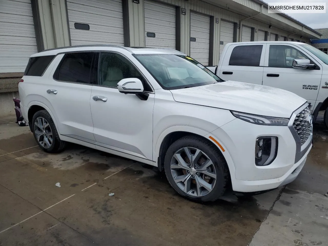 2021 Hyundai Palisade Limited VIN: KM8R5DHE5MU217828 Lot: 72571204