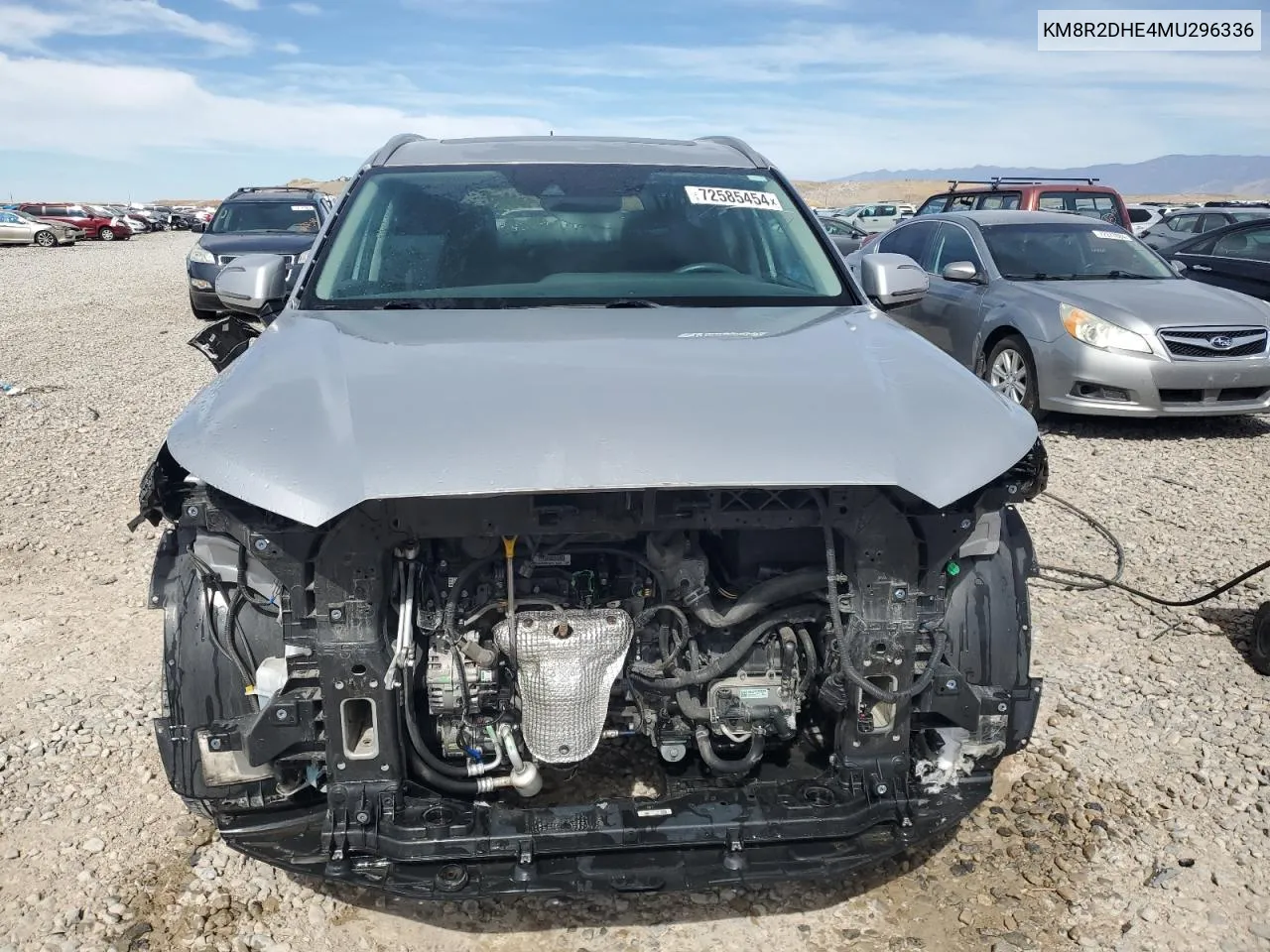 2021 Hyundai Palisade Sel VIN: KM8R2DHE4MU296336 Lot: 72585454