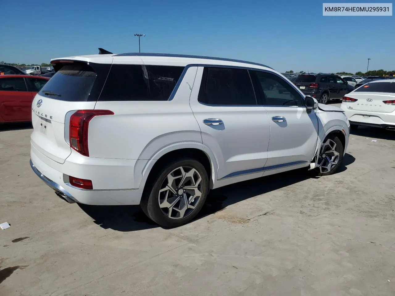 KM8R74HE0MU295931 2021 Hyundai Palisade Calligraphy