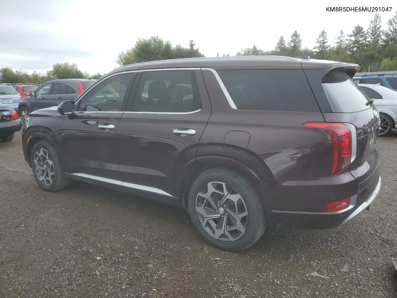 2021 Hyundai Palisade Limited VIN: KM8R5DHE6MU291047 Lot: 72892824