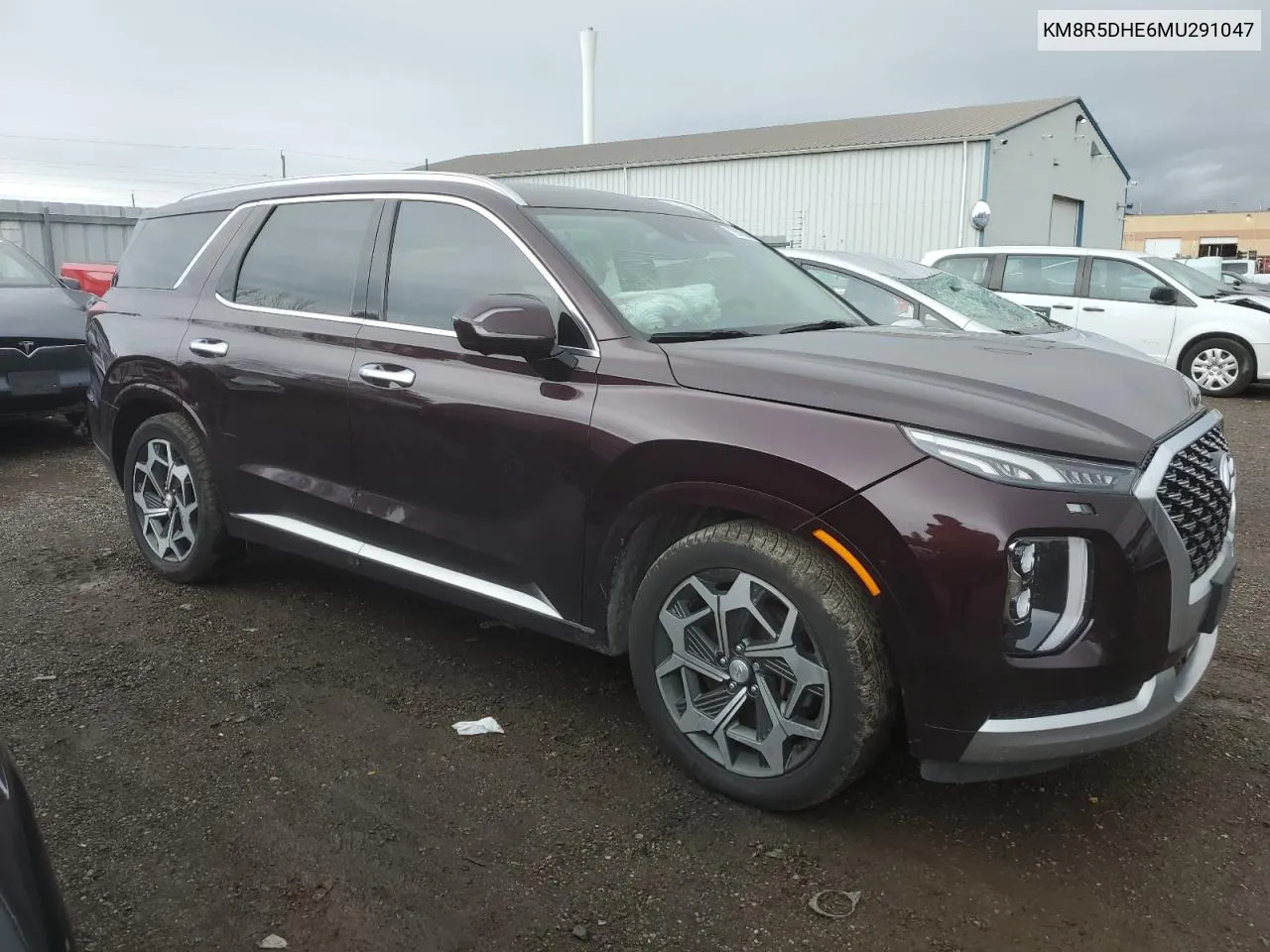 2021 Hyundai Palisade Limited VIN: KM8R5DHE6MU291047 Lot: 72892824