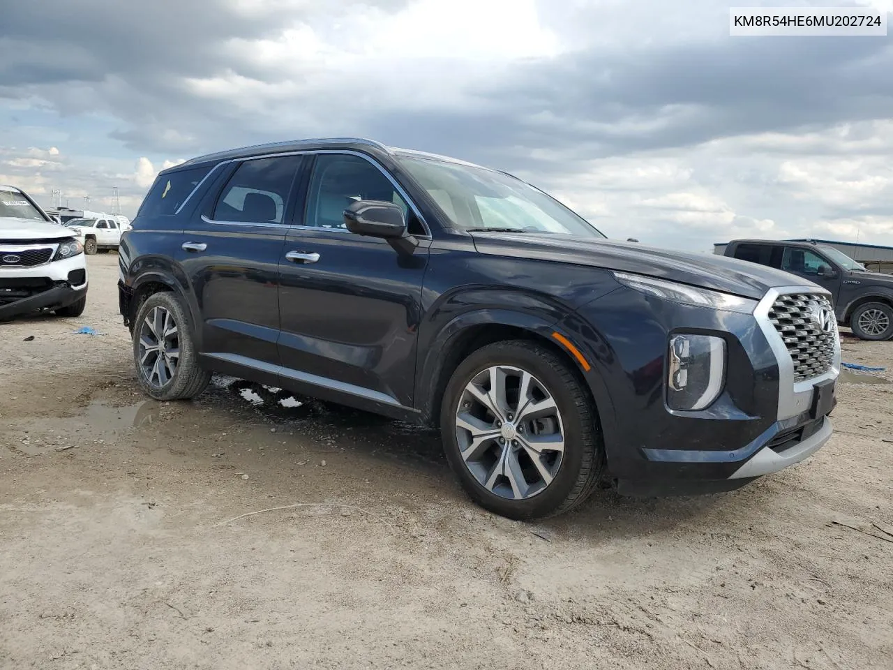 2021 Hyundai Palisade Limited VIN: KM8R54HE6MU202724 Lot: 72991654