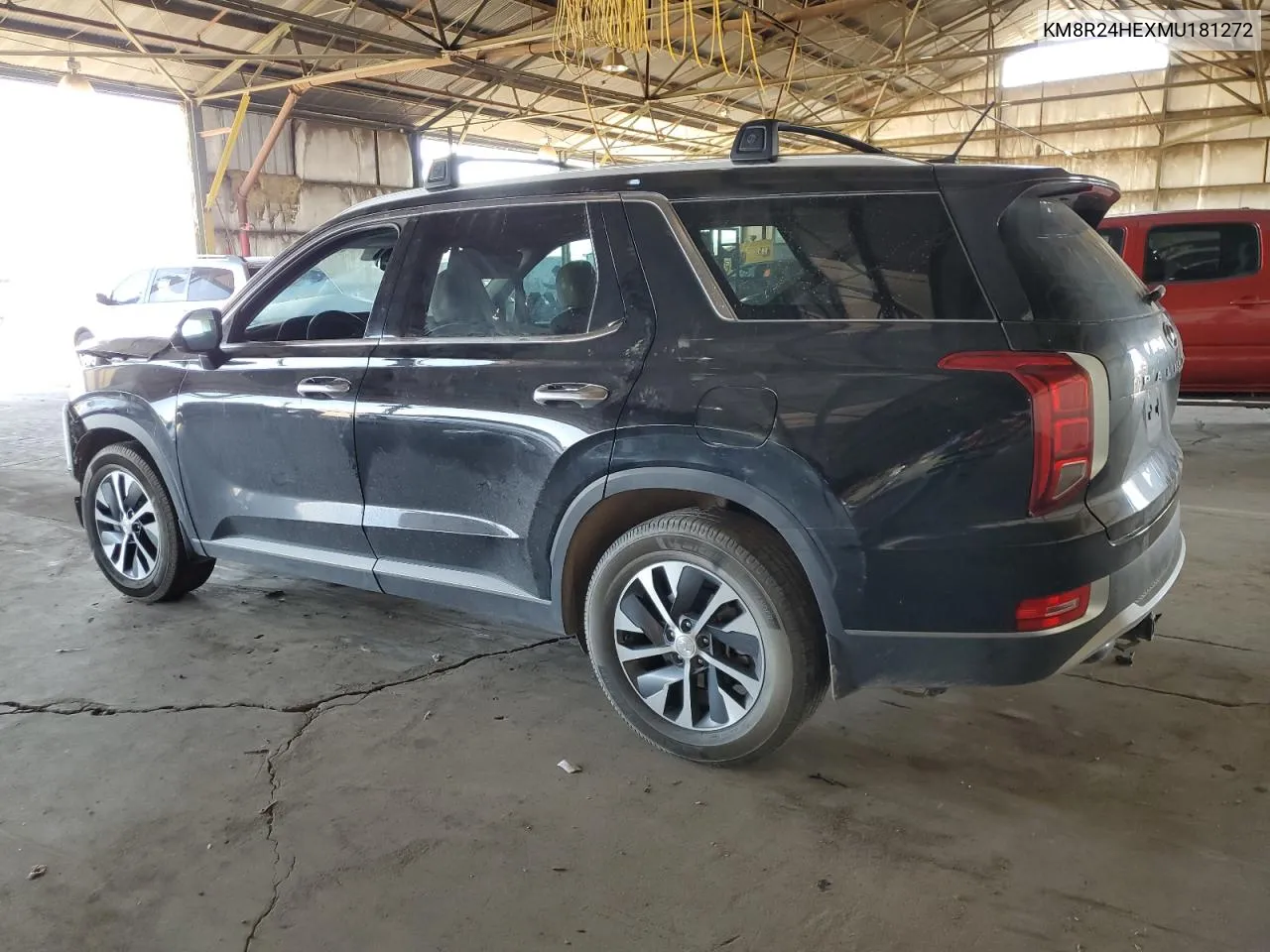 2021 Hyundai Palisade Sel VIN: KM8R24HEXMU181272 Lot: 73129624