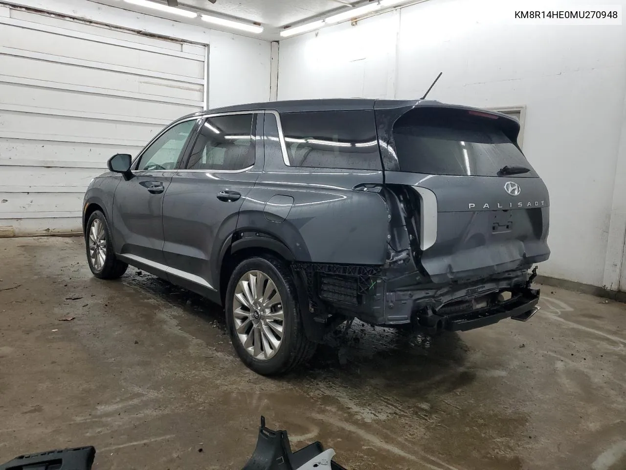 KM8R14HE0MU270948 2021 Hyundai Palisade Se