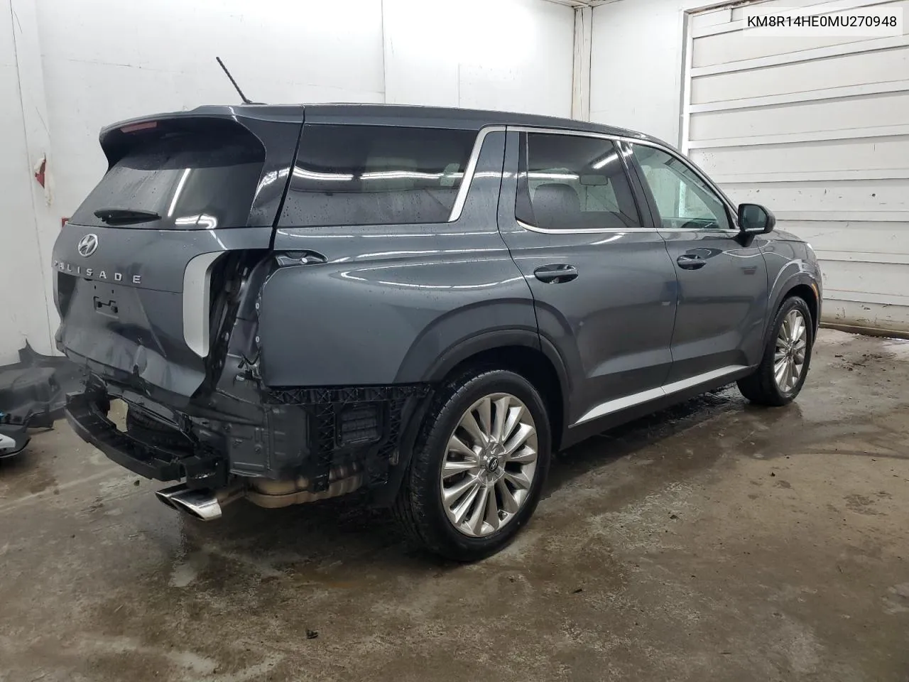 KM8R14HE0MU270948 2021 Hyundai Palisade Se