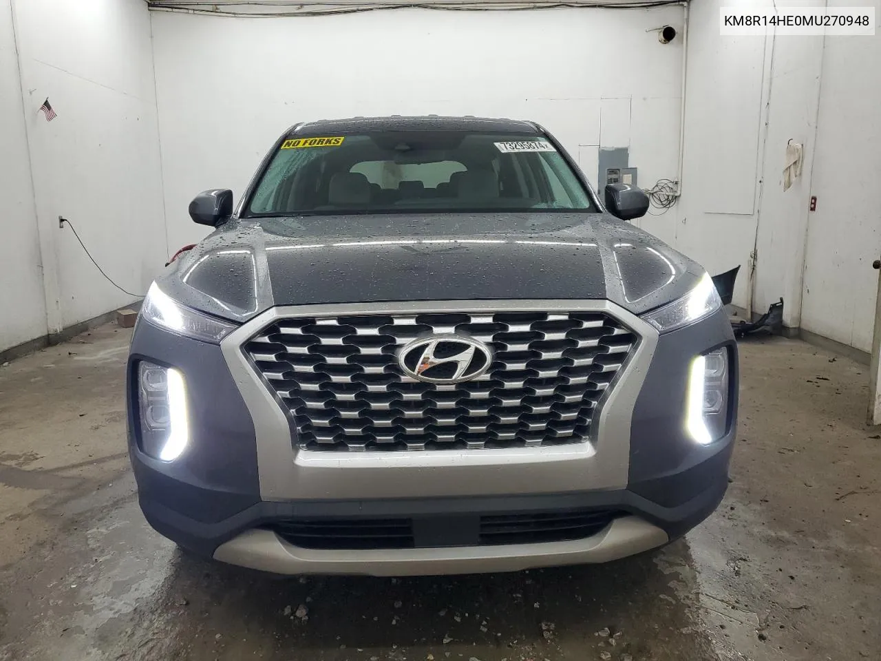 2021 Hyundai Palisade Se VIN: KM8R14HE0MU270948 Lot: 73295874