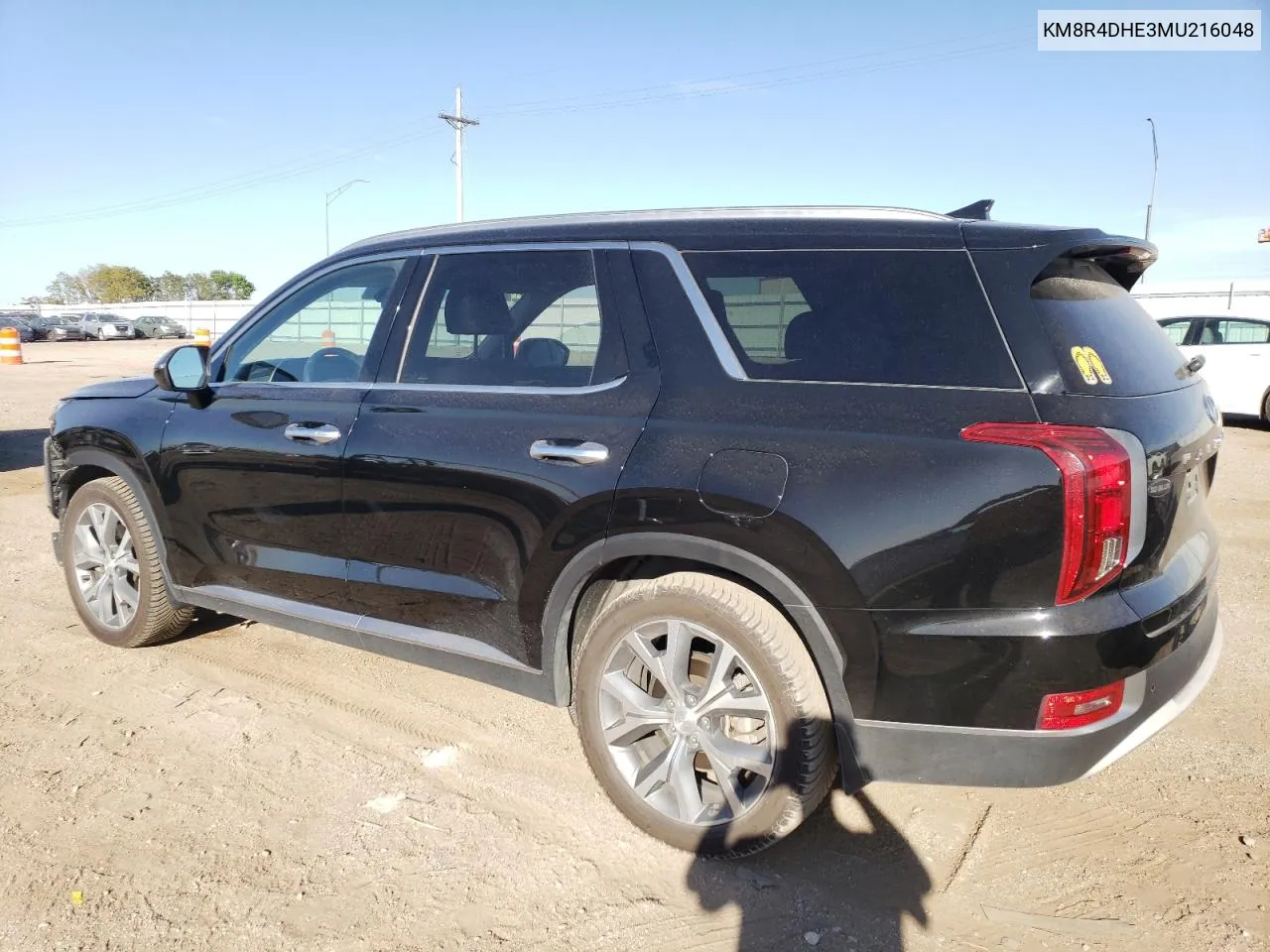 2021 Hyundai Palisade Sel VIN: KM8R4DHE3MU216048 Lot: 73392054