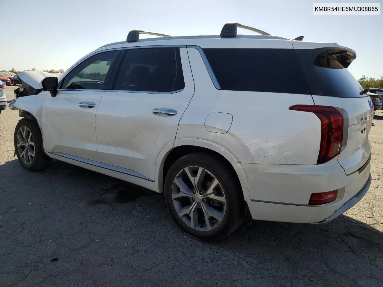 2021 Hyundai Palisade Limited VIN: KM8R54HE6MU308865 Lot: 73433704