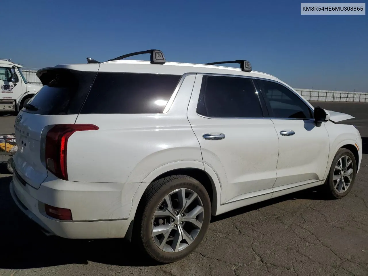 2021 Hyundai Palisade Limited VIN: KM8R54HE6MU308865 Lot: 73433704