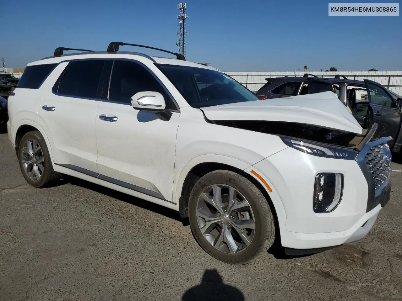 2021 Hyundai Palisade Limited VIN: KM8R54HE6MU308865 Lot: 73433704