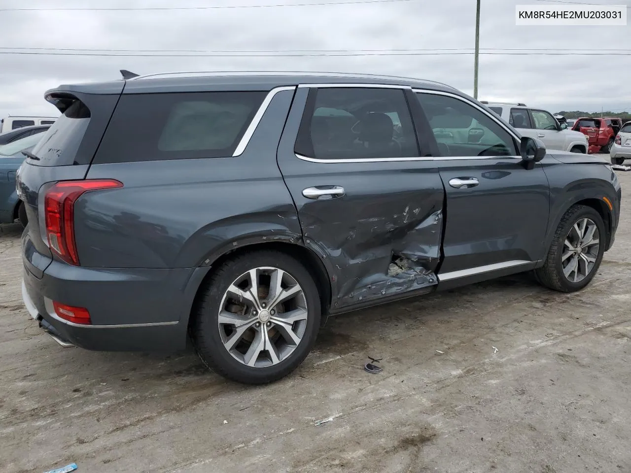 2021 Hyundai Palisade Limited VIN: KM8R54HE2MU203031 Lot: 73462434