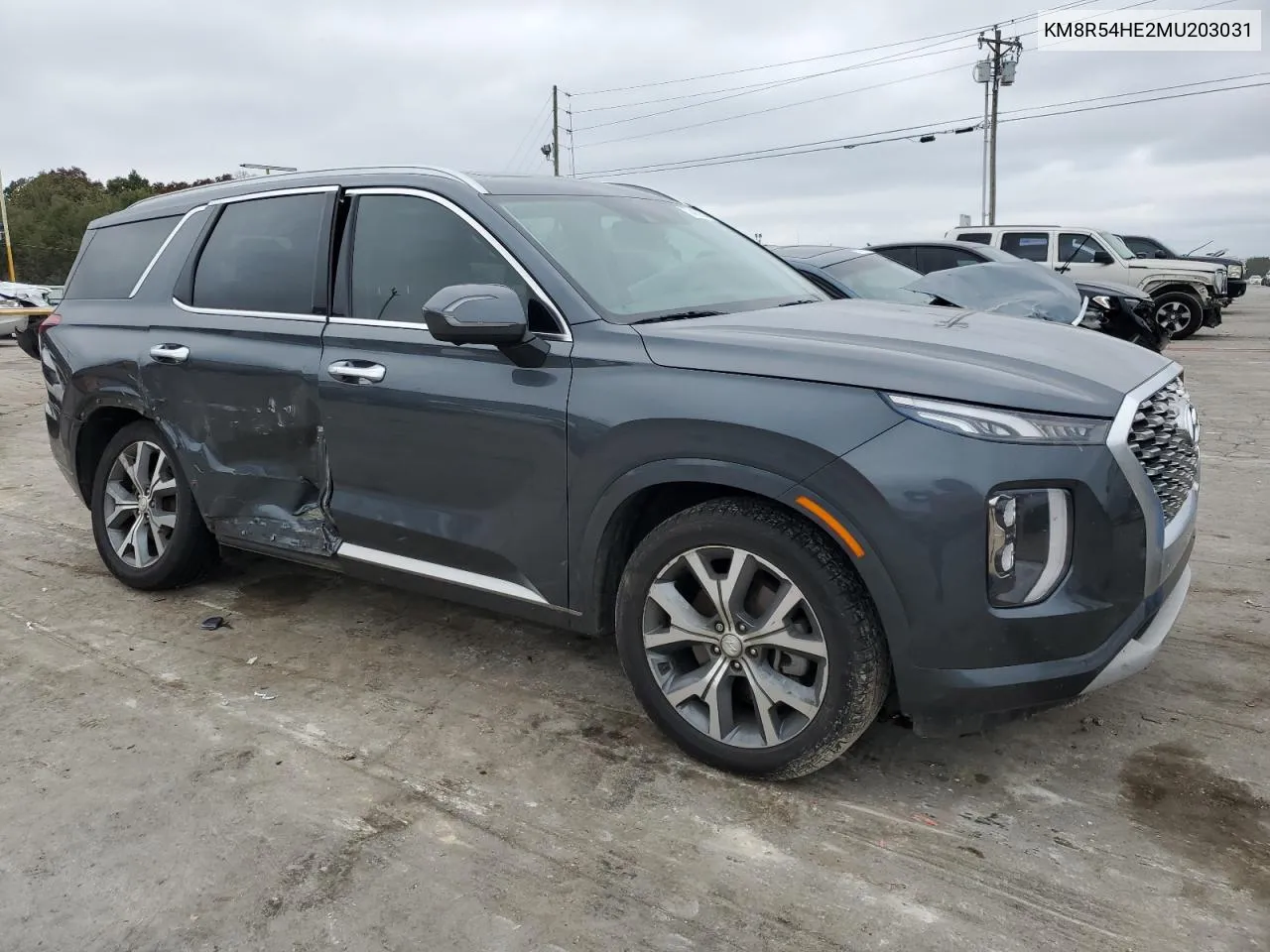 2021 Hyundai Palisade Limited VIN: KM8R54HE2MU203031 Lot: 73462434