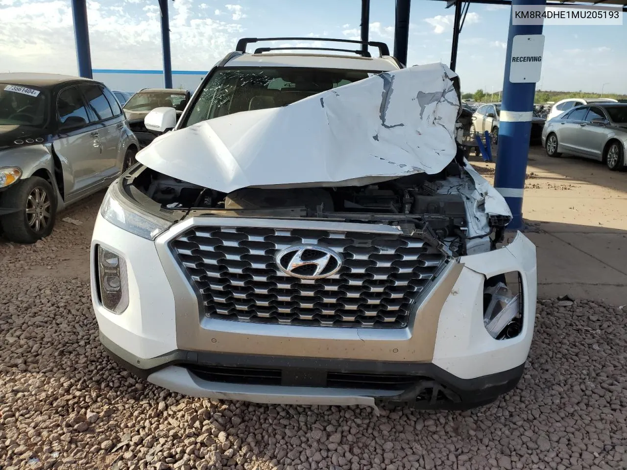 2021 Hyundai Palisade Sel VIN: KM8R4DHE1MU205193 Lot: 73539524