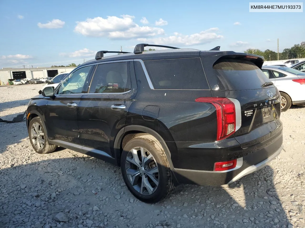 2021 Hyundai Palisade Sel VIN: KM8R44HE7MU193373 Lot: 73851204