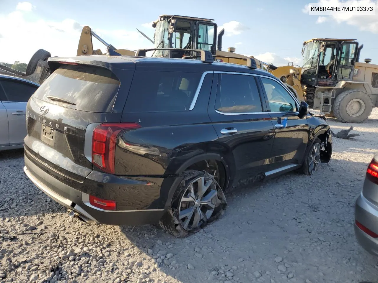 KM8R44HE7MU193373 2021 Hyundai Palisade Sel