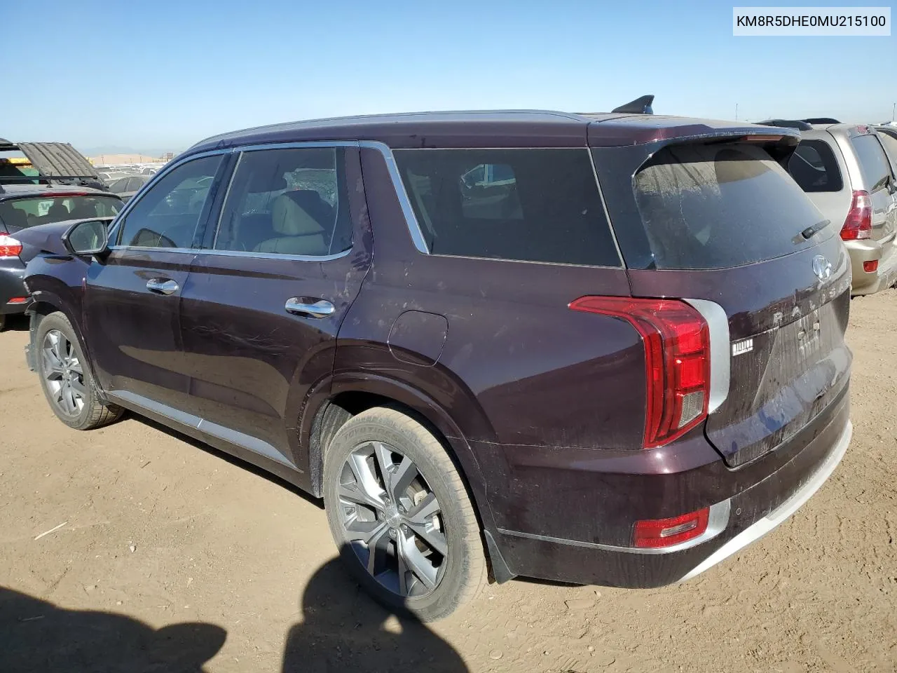 2021 Hyundai Palisade Limited VIN: KM8R5DHE0MU215100 Lot: 73890994