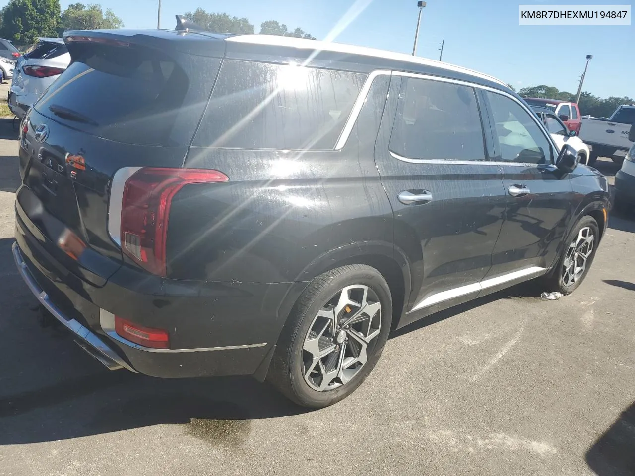 KM8R7DHEXMU194847 2021 Hyundai Palisade Calligraphy