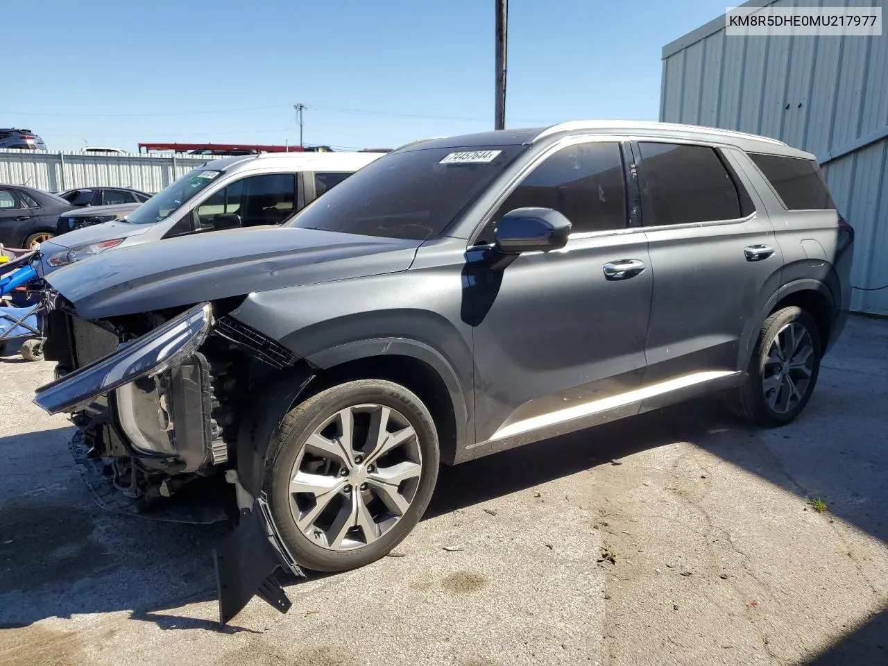 2021 Hyundai Palisade Limited VIN: KM8R5DHE0MU217977 Lot: 74457644