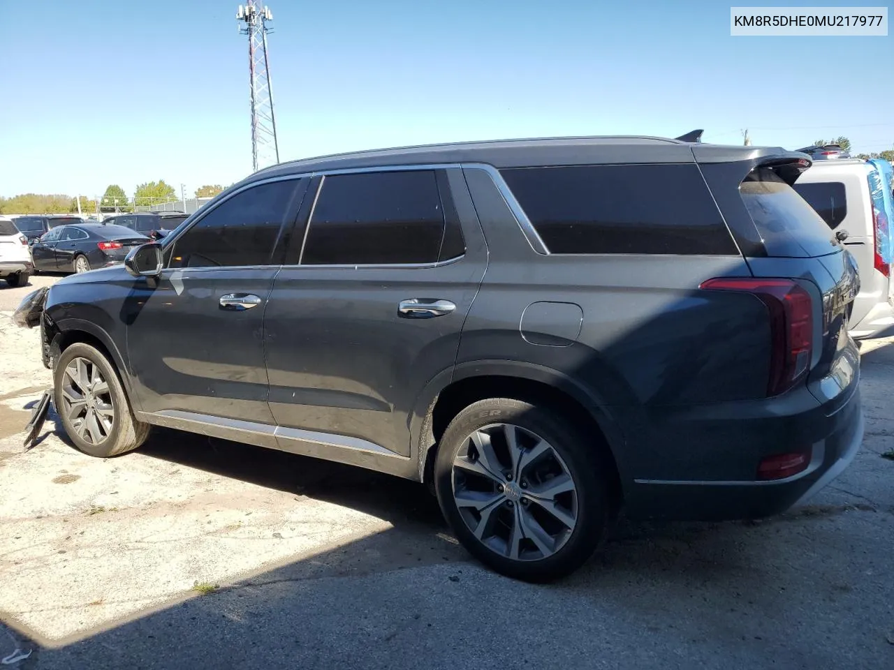 2021 Hyundai Palisade Limited VIN: KM8R5DHE0MU217977 Lot: 74457644